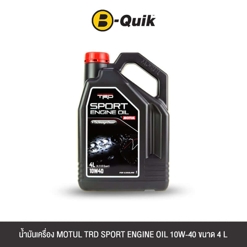 น้ำมันเครื่องเกรดกึ่งสังเคราะห์ MOTUL TRD SPORT ENGINE OIL 10W-40 ขนาด 4 L._0